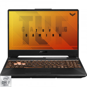 væske Træ slutningen Laptop ASUS Gaming 15.6'' ASUS TUF F15 FX506LH, FHD 144Hz, Procesor Intel®  Core™ i7-10870H (16M Cache, up to 5.00 GHz), 8GB DDR4, 1TB SSD, GeForce GTX  1650 4GB, No OS, Bonfire Black -