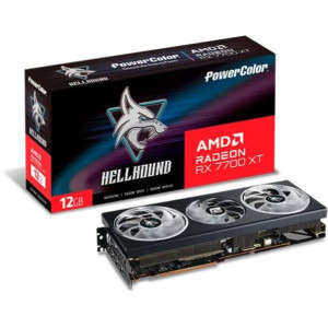 PowerColor Radeon RX 7700 XT Hellhound 12GB GDDR6 1‎92-bit