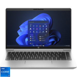 Laptop HP 14 ProBook 440 G10, FHD, Procesor Intel® Core™ i7-1355U (12M Cache, up to 5.00 GHz), 16GB DDR4, 512GB SSD, Intel Integrated Graphics, Win 11 Pro, Silver