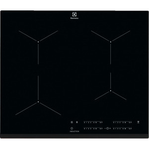 Plita incorporabila Electrolux EIT61443B, Inductie, 4 zone de gatit, Touch control, 60 cm, Sticla neagra