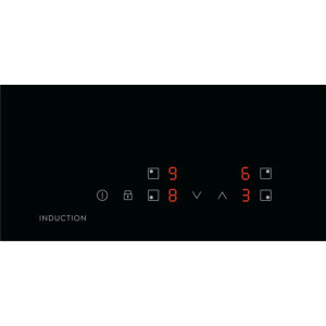 Electrolux LIL61424C, Inductie, 4 zone de gatit, Booster, Control touch, Child lock, 60 cm, Negru