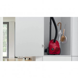 Bosch Serie 2 BGBS2RD1H, 3.5L, 600W, rosu, cu sac