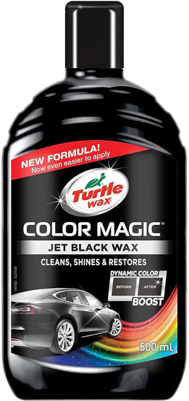 Ceara & Sealant Turtle Wax Pasta polish 3-in-1 Color Magic Jet Black Wax 500 ml