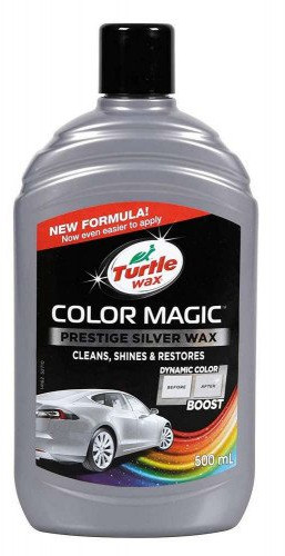 Ceara & Sealant Turtle Wax Pasta polish 3-in-1 Color Magic Prestige Silver Wax 500 ml