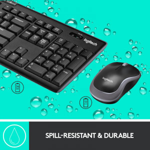 Logitech MK270 Wireless Black