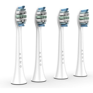 AENO Periuta de dinti electrica DB3, 46000 vibratii/ min. 3 moduri de curatare, 3 intensitati de curatare, 4x Capete de periaj 1x Husa de calatorie Alb