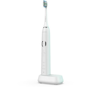 AENO Periuta de dinti electrica DB3, 46000 vibratii/ min. 3 moduri de curatare, 3 intensitati de curatare, 4x Capete de periaj 1x Husa de calatorie Alb