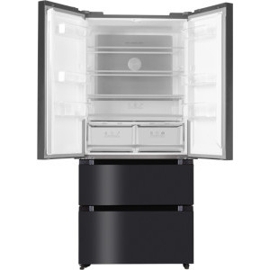 Tesla RF5200FMAE, 512 L, Clasa E, Total No Frost, Inverter, Display LED, 190 cm, Dark Inox