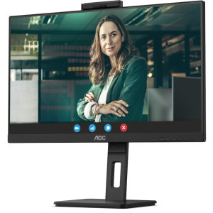AOC 24P3CW 23.8 inch FHD IPS 5 ms 75 Hz Webcam USB-C