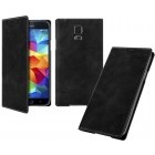 Protectie de tip Book Mustang Battery Cover Black pentru LG G3