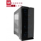 Gaming Red Moon v4, Intel i5 7400 3GHz Kaby Lake, 8GB DDR4, 1TB HDD, RX 480 Red Devil 8GB GDDR5