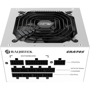 Sursa Raijintek Cratos 1000 White, 80+ Gold, 1000W
