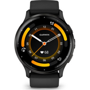 Garmin Venu 3, GPS, Wi-Fi, curea silicon, 45mm, Black/Slate