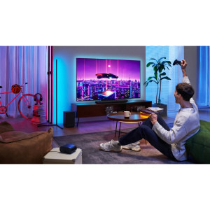 TCL Smart TV QLED Mini LED 98C805 Seria C805 248cm gri-negru 4K UHD HDR
