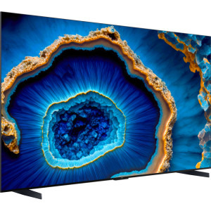 TCL Smart TV QLED Mini LED 98C805 Seria C805 248cm gri-negru 4K UHD HDR
