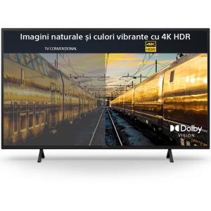 Sony Smart TV KD-50X75WL Seria X75WL 126cm negru 4K UHD HDR
