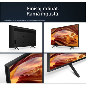 Sony Smart TV KD-50X75WL Seria X75WL 126cm negru 4K UHD HDR