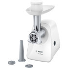 Masina de tocat Bosch MFW2510W, 1500W, 1.7kg/min, Alb