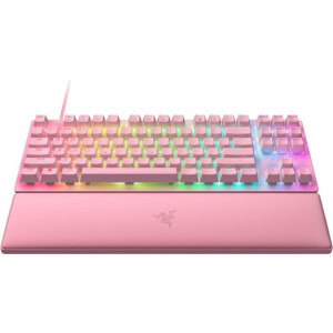 Razer Huntsman V2 Quartz TKL Linear Optical Gen-2 Red Switch Mecanica