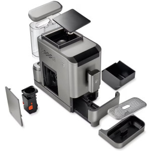 Tchibo  automat Esperto 2, Argintiu, 1470W, 19bar, 1.4L