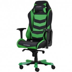 DXRacer Iron, negru cu verde
