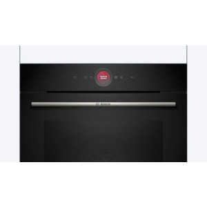 Bosch HBG7742B1, Electric, 71 L, Autocuratare pirolitica, Multifunctional, 14 programe, Assist, Air Fry, Grill, Soft Close, Clasa A+, Negru