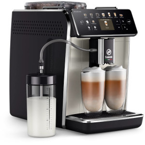 Philips automat Saeco GranAroma SM6582/30, 1500W, 15bar, 1.8L, Negru/Inox