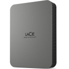 Hard disk extern LaCie Mobile Drive Secure 2TB USB-C 3.2 Gen 1 Silver
