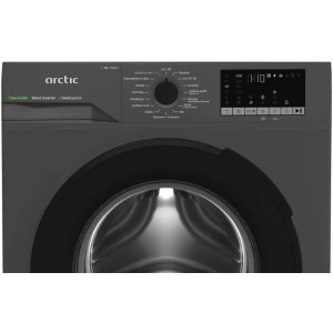 Arctic APLM2WFSU27211S, 7 kg, 1200 RPM, Clasa A, Silent Inverter, SaveInAll, IronExpress, Flow Control, Antracit