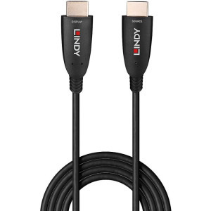 Cablu video LINDY Fibre Optic Hybrid HDMI Male - HDMI Male, 20m, negru