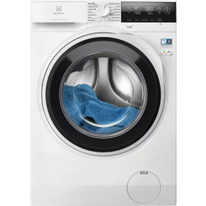 Masina de spalat rufe Electrolux EW7F3484E, 8 kg, 1400 RPM, Clasa A, Inverter, SteamRefresh, QuickCare, CareDrum, SensiCare+, Time Manager, Alb