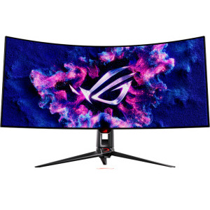 ASUS Gaming ROG Swift PG39WCDM Curbat 39 inch UWQHD OLED 0.03 ms 240 Hz USB-C HDR FreeSync Premium Pro & G-Sync Compatible