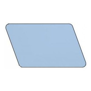 Spacer SPCD-12U-02 Geam pentru usa cabinet 500 mm 12U