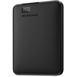 Hard disk extern WD Elements Portable 6TB USB 3.2 Gen 1 Black