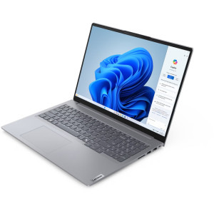 Lenovo 16'' ThinkBook 16 G7 ARP, WUXGA IPS, Procesor AMD Ryzen™ 7 7735HS (16M Cache, up to 4.75 GHz), 16GB DDR5, 512GB SSD, AMD Radeon 680M, No OS, Arctic Grey