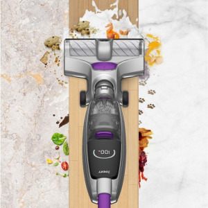 Jimmy HW8 Pro, 2 rezervoare de apa, autocuratare, vertical, 300W, 0.5L, Mov - Gri