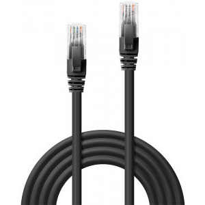 Cablu retea LINDY LY-48077 CAT6 Patch Cable U/UTP 1m Black