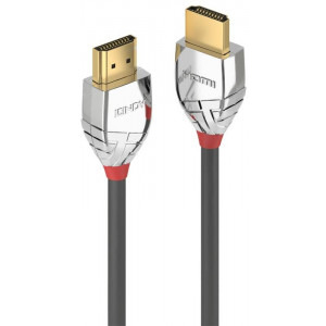 LINDY Cromo, HDMI Male - HDMI Male, v2.0, 1m, gri-argintiu
