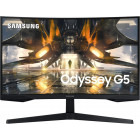 Samsung Gaming Odyssey G55A LS27AG550EUXEN Curbat 27 inch QHD VA 1 ms 165 Hz HDR FreeSync Premium