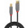 Cablu periferice LINDY Anthra, USB 3.0 Male tip A - USB 3.0 Male tip B, 2m, negru-gri
