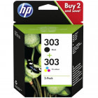 HP Cartus 303 Black + Tri-color