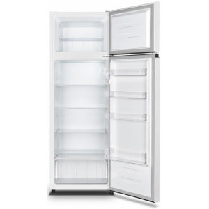 Heinner HF-HS243E++,  243 L, Clasa E, Control mecanic, Iluminare LED, 161 cm, Alb