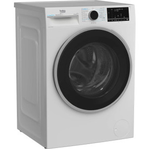 Beko B3WFU48415WB2ES, 8 kg, 1400 RPM, Clasa A, ProSmart Inverter, EnergySpin, SteamCure, SteamTherapy, Iron Fast, Alb