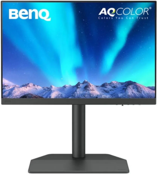 Monitor LED BenQ SW242Q 24.1 inch WQXGA IPS 5 ms 60 Hz USB-C HDR