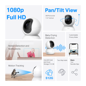 TP-LINK TAPO C200P2 4mm 2buc