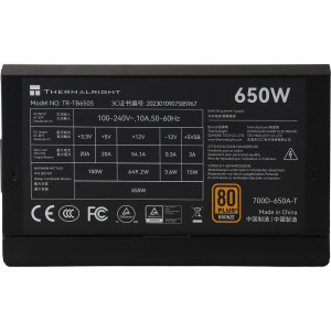 Thermalright TG-650S, 80+ Gold, 650W