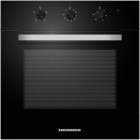 Cuptor incorporabil Heinner HBO-M654G-GBK, Electric, 70 L, Grill, Clasa A, Negru