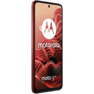 Motorola Moto G35, 5G Edition, 128GB, 8GB RAM, Dual SIM, Tri-Camera, Guava Red