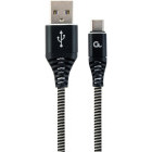 Cablu de date / adaptor Gembird USB Male la USB-C Male, 1 m, Black