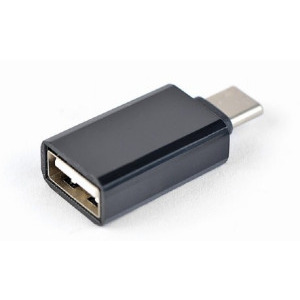 Gembird Adaptor OTG, USB-C Male la USB Female, Black